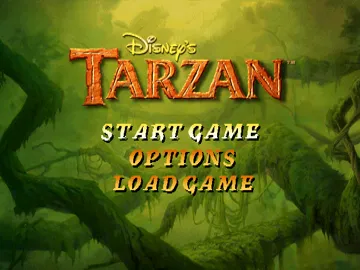 Disney Tarzan (US) screen shot title